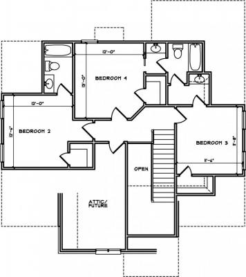 Home Plan - Second Level