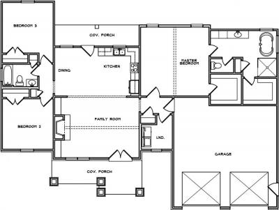 Home Plan - Main Level