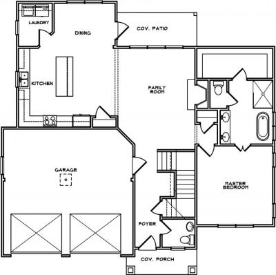 Home Plan - Main Level