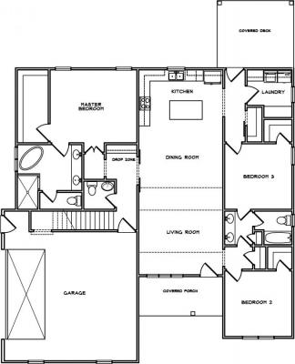 Home Plan - Main Level