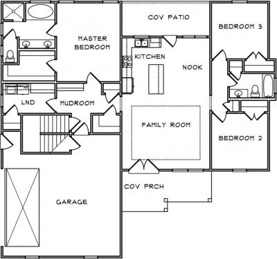 Home Plan - Main Level