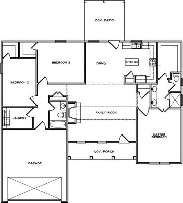 Home Plan - Main Level