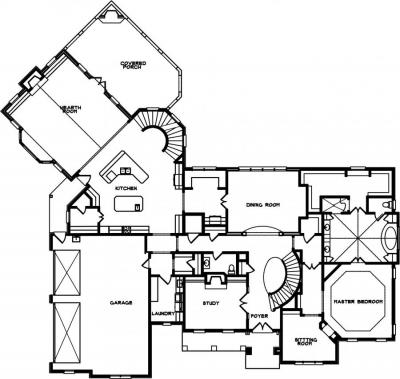 Home Plan - Main Level