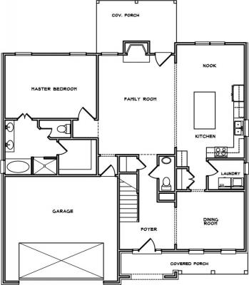 Home Plan - Main Level