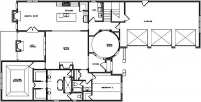 Home Plan - Main Level