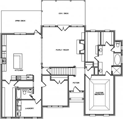 Home Plan - Main Level