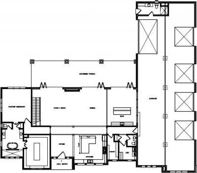 Home Plan - Main Level