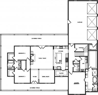 Home Plan - Main Level