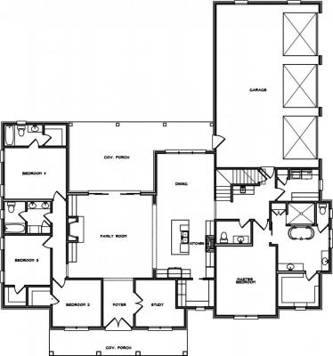 Home Plan - Main Level