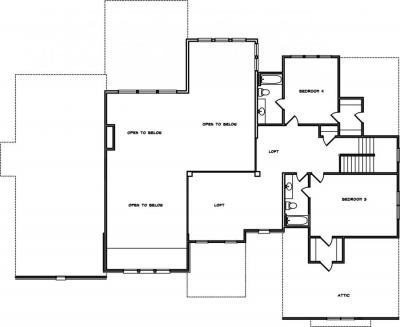 Home Plan - Second Level