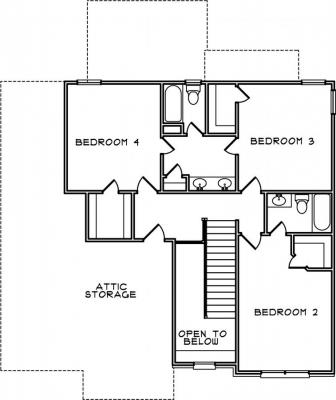 Home Plan - Second Level