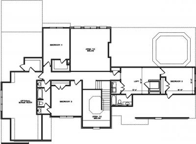 Home Plan - Second Level