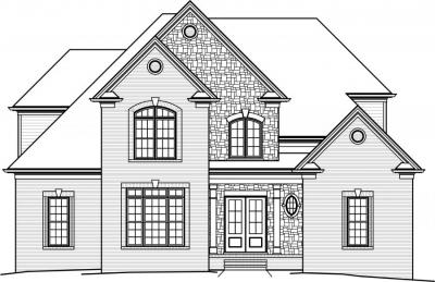 Home Plan - Front View