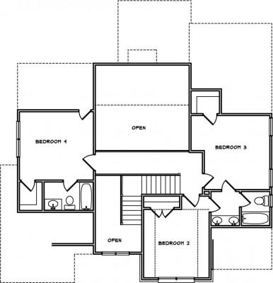 Home Plan - Second Level