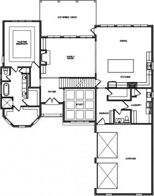 Home Plan - Main Level