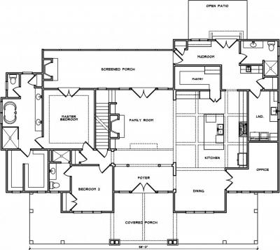 Home Plan - Main Level