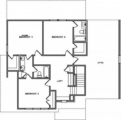 Home Plan - Second Level