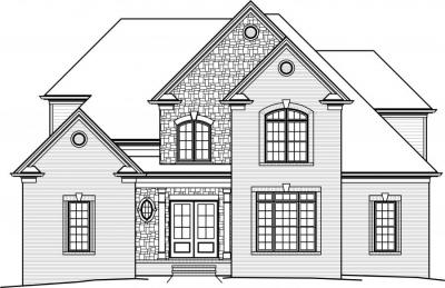 Home Plan - Front View