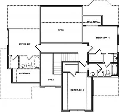 Home Plan - Second Level