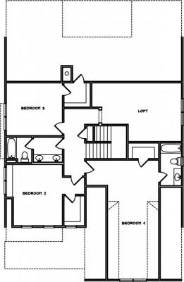 Home Plan - Second Level