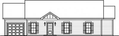 Home Plan - Front View