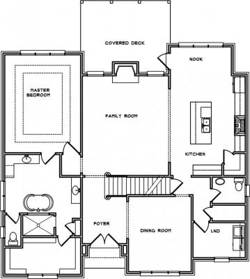 Home Plan - Main Level