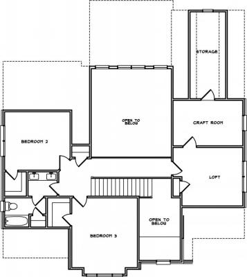 Home Plan - Second Level