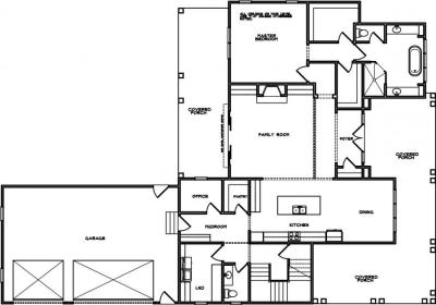 Home Plan - Main Level