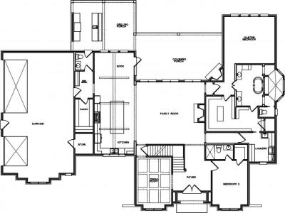 Home Plan - Main Level