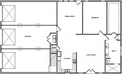 Home Plan - Main Level