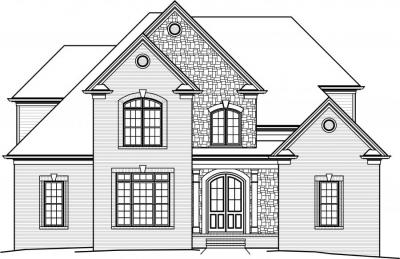 Home Plan - Front View