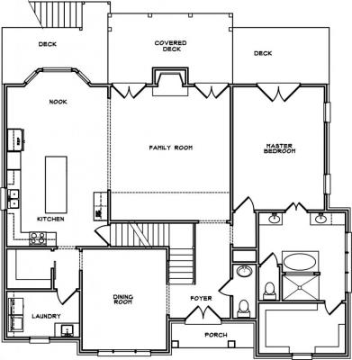 Home Plan - Main Level