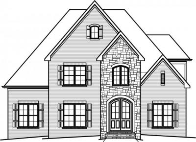 Home Plan - Front View