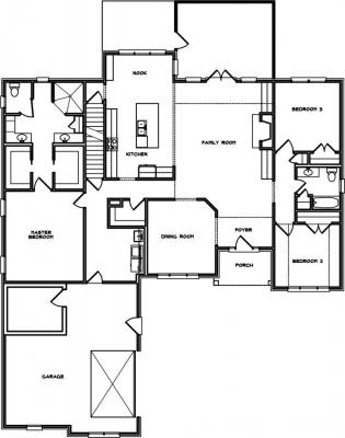 Home Plan - Main Level