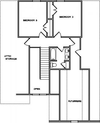 Home Plan - Second Level