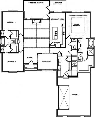 Home Plan - Main Level