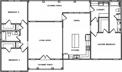 Home Plan - Main Level
