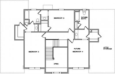 Home Plan - Second Level