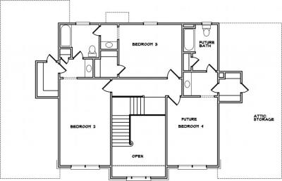 Home Plan - Second Level