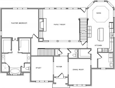 Home Plan - Main Level