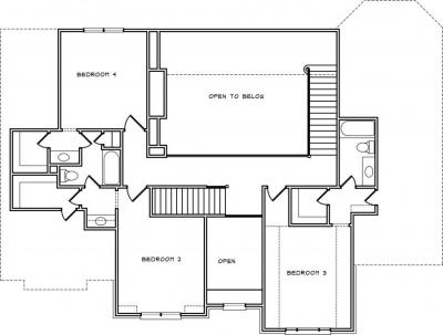 Home Plan - Second Level