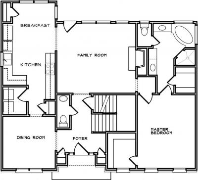 Home Plan - Main Level