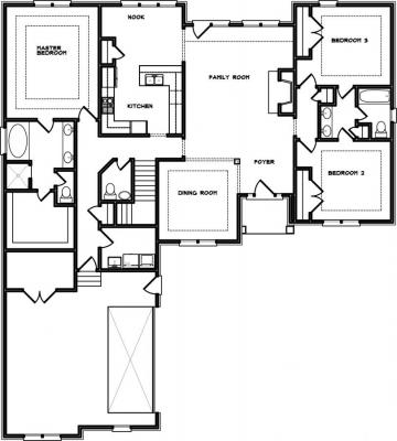 Home Plan - Main Level