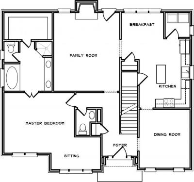 Home Plan - Main Level