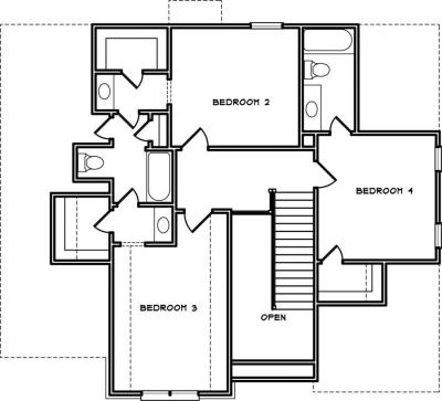 Home Plan - Second Level