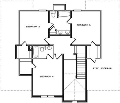 Home Plan - Second Level