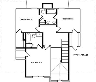 Home Plan - Second Level