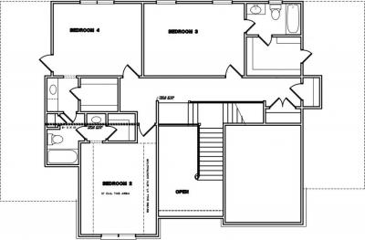 Home Plan - Second Level