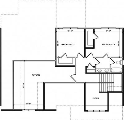 Home Plan - Second Level