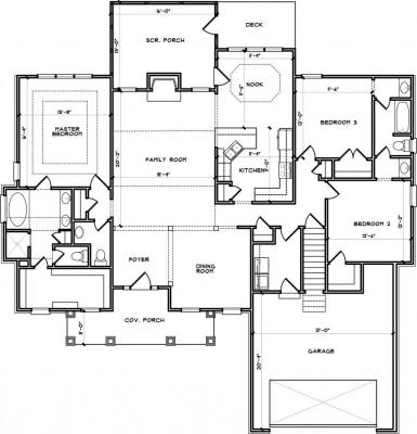 Home Plan - Main Level